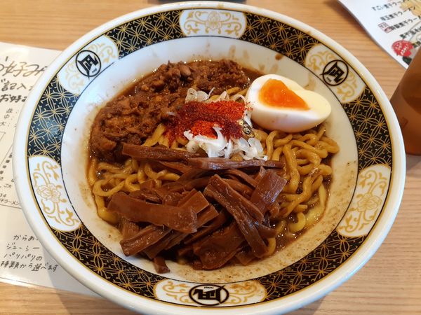 「煮干油そば」@どうけん 新百合ヶ丘マプレ店の写真