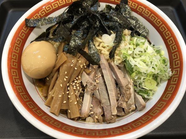 「味玉油そば大盛」@荻窪中華そば 春木屋 ラゾーナ川崎店の写真