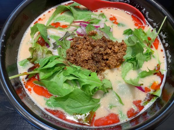 「坦々麺」@麺匠 むさし坊 武蔵浦和本店の写真