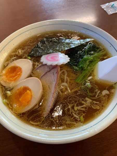 「中華そば(味付たまご)」@手打中華 彩華の写真