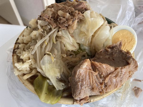 「ラーメン（Uber eats）」@ラーメン富士丸 平塚店の写真