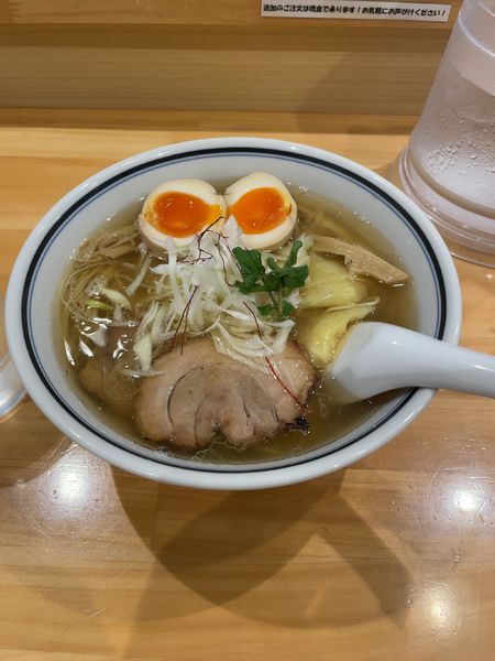 「熟成黒帯ラーメン　1200円」@利尻昆布ラーメン くろおび 六本木店の写真