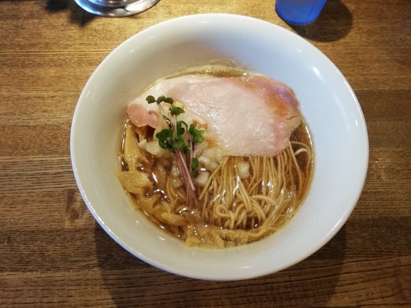 「いりこそば」@中華そば 麺壁九年 本店の写真