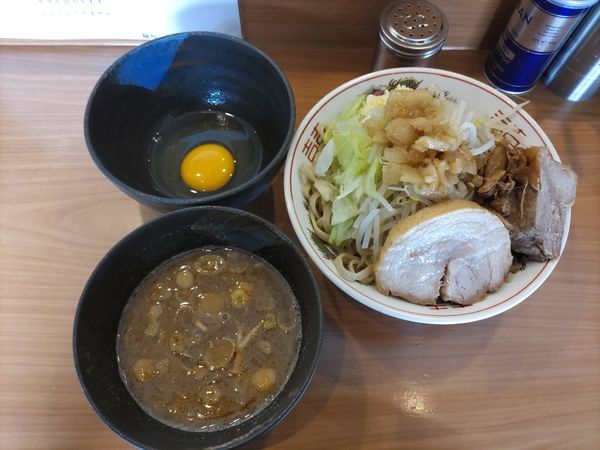 「つけ麺(並200g）900円+麺増し100ｇ（200円）」@麺処 ほん田 東十条店の写真