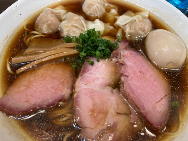 「特製中華そば(大)」@中華そば さわの写真