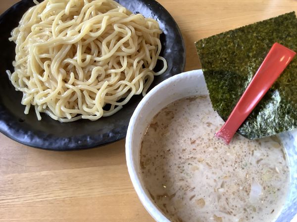 「醤油つけ麺　中盛」@つけ麺 ががちゃい 中山店の写真