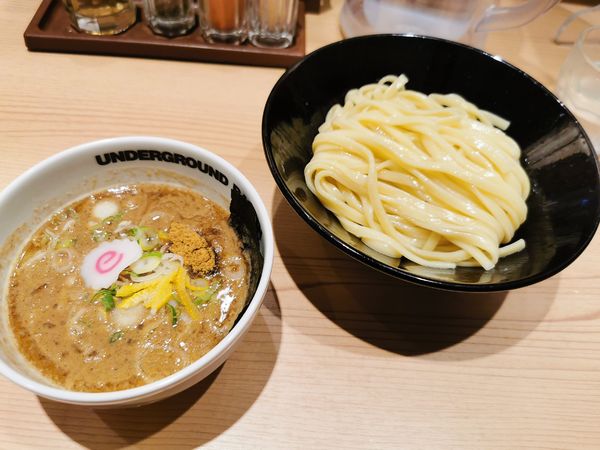 「つけめん」@頑者 UNDERGROUND RAMEN 川越駅店の写真