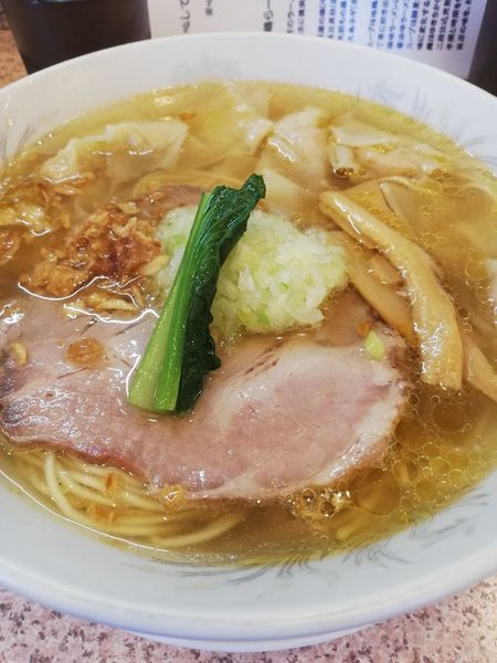 「塩ネギワンタン麺」@ラー麺専門店 こしがやの写真