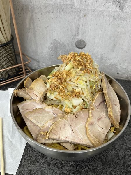 「汁なし大、豚まし」@らーめん 汁なし 兄貴んちの写真