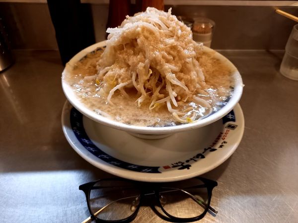 「塩ラーメン(野菜多め、味濃いめ、あぶらましまし)」@らーめん大 蒲田店の写真