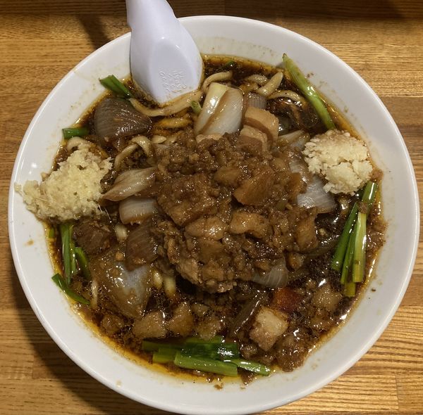 「スタ満そば」@元祖スタミナ満点らーめんすず鬼 赤坂店の写真