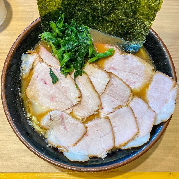 「チャーシューメン ¥1,120 ライス ¥100」@輝道家直系 皇綱家の写真