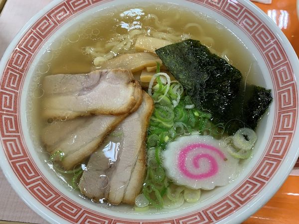 「半ちゃんセット（中華そば塩＋絶品半チャーハン）」@幸楽苑 島忠ホームズ葛西店の写真