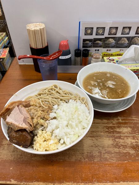 「超角煮つけ麺」@ラーメン富次郎 見和店の写真