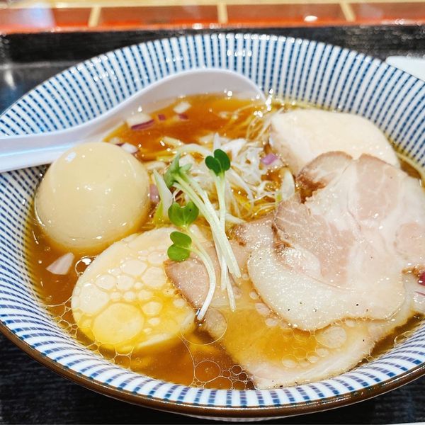 「貝出汁らぁ麺」@麺屋 ふじ荘の写真