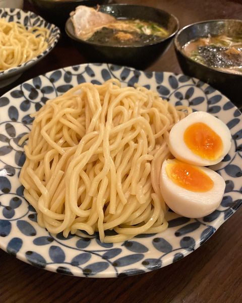 「つけ麺（味玉）」@山形屋西洋酒場の写真