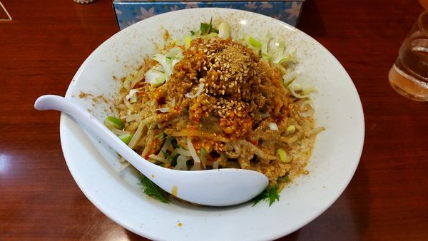 「メガ冷やし担々まぜそば 限定」@メガガンジャの写真