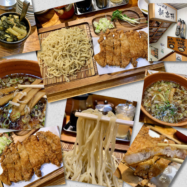 「ぱいくーつけめん1150円」@新高揚の写真