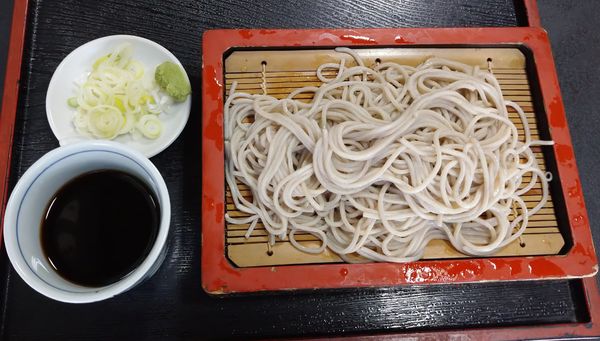 「もりそば（550円）」@さか本の写真