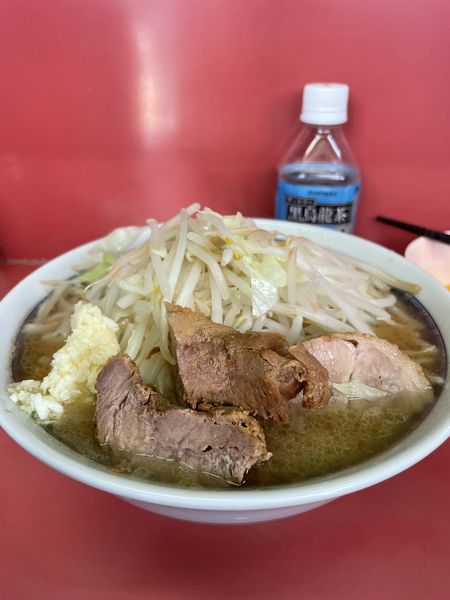 「小ラーメン（にんにく）¥800」@ラーメン二郎 桜台駅前店の写真