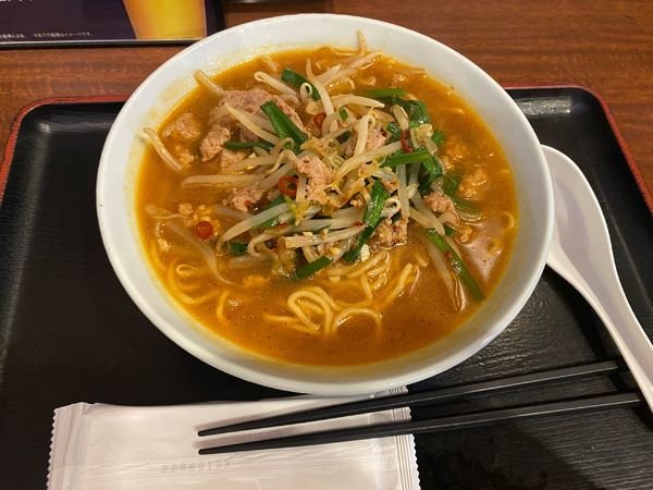 「台湾らーめん900円」@温泉食堂 ねむの季の写真