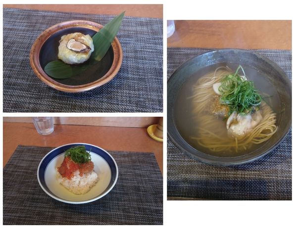 「限定：朝顔と牡蠣御膳1,800円」@柴崎亭の写真