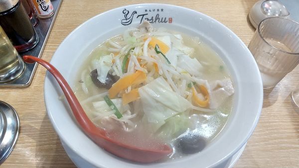 「生姜あんかけラーメン」@れんげ食堂 Toshu 弘明寺店の写真