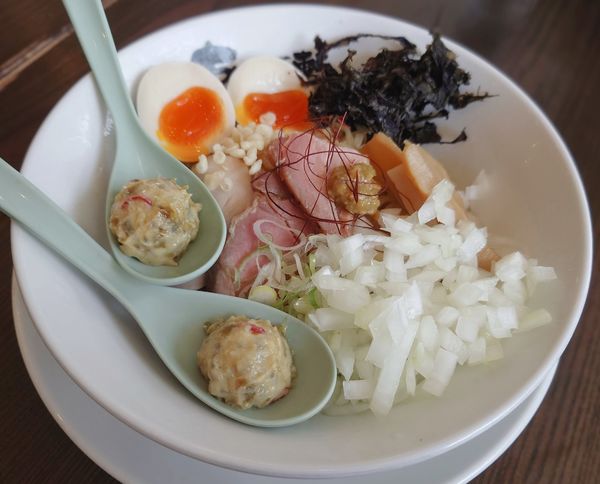 「ししとうの冷やしまぜそば【期間限定】」@ニボチャチャ！！ラーメン あらき軒の写真