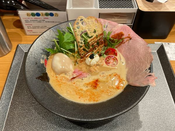 「スタンダード(チャーシュー,味玉トッピング)」@トレ海老アーンnoodleの写真