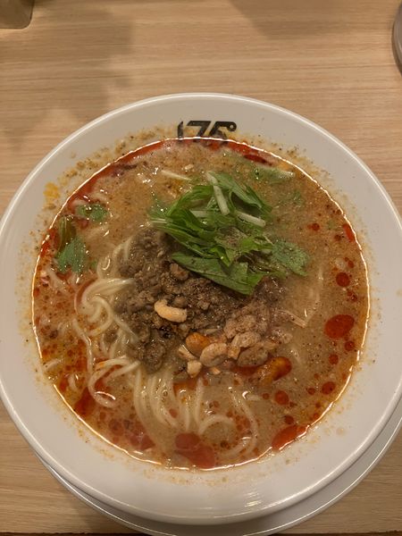 「白胡麻汁あり坦々麺」@175°DENO担担麺 GINZaの写真