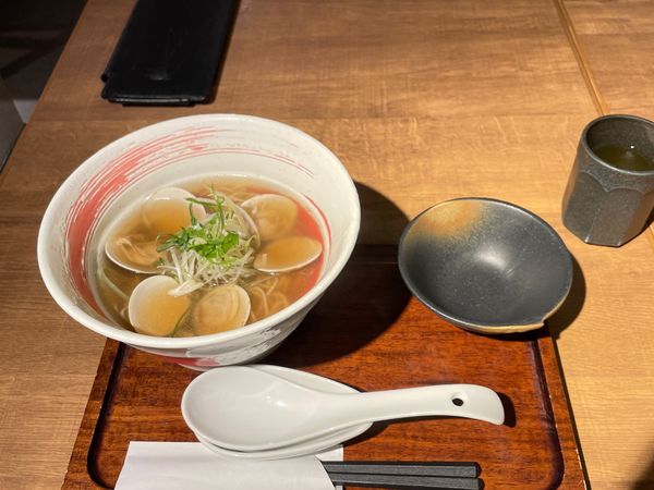 「はまぐりラーメン」@はまぐり庵 吉祥別邸の写真
