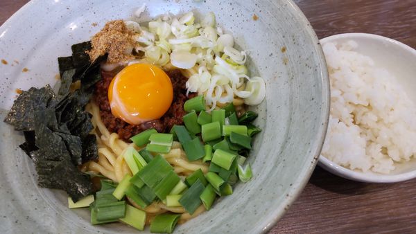 「台湾まぜそば（追い飯サービス）850円」@らーめん流星の写真