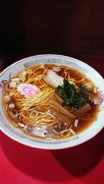 「ラーメン 半チャーハンセット」@善の家の写真