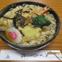 天ぷら蕎麦 800円