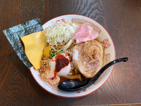 「特製辛まぜそば並」@麺屋みつば＋クローバーの写真