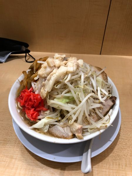 「豚ラーメン」@自家製極太麺 ラーメンジャパンの写真
