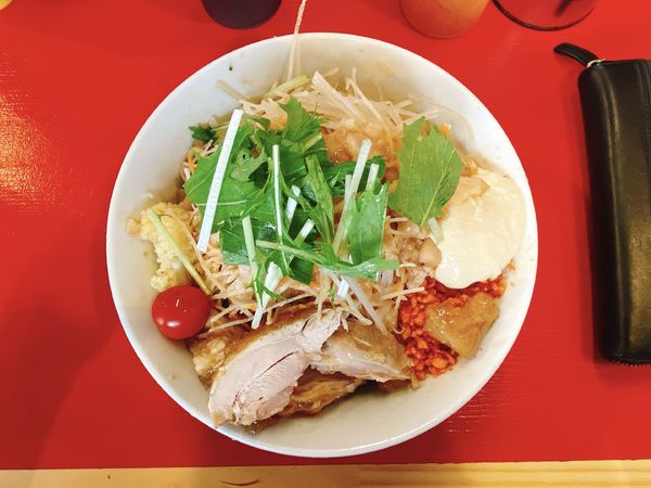 「【限定】冷やし中華:1,200円」@ラーメン鷹の目 北千住店の写真