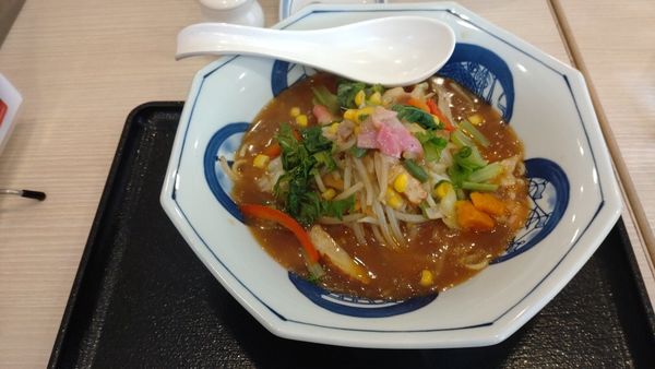 「秋の彩りちゃんぽん」@長崎ちゃんぽん リンガーハット 越谷神明店の写真