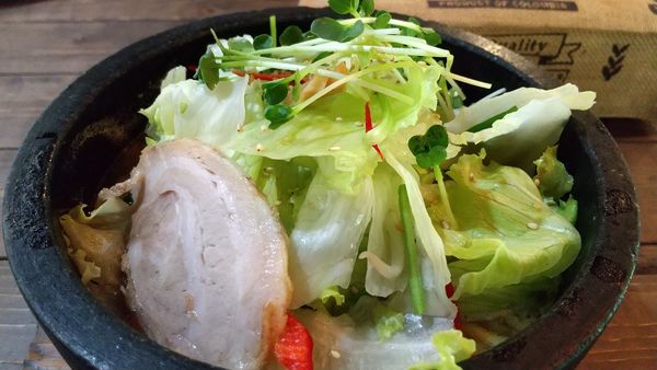 「石焼きあい菜めん(950円)」@あいな茶屋の写真