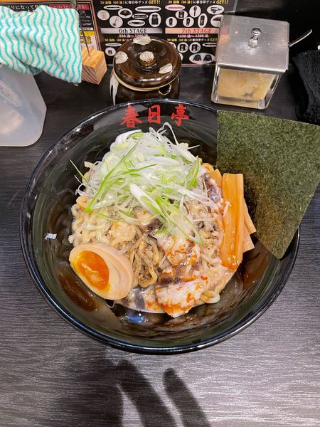 「とん黒油そば(790円)」@油そば 春日亭 自由が丘店の写真