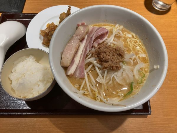 「味噌麺 有希」@麺や 一途 導 豊洲店の写真