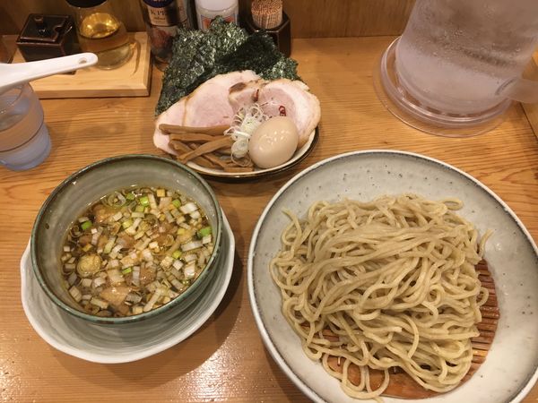 「特製つけそば」@中華そば 笑歩の写真