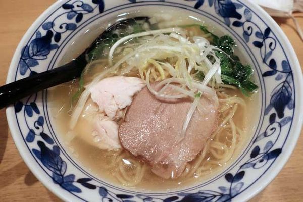 「貝出汁塩らぁ麺　850円」@貝出汁らぁ麺 海美風 浅草店の写真