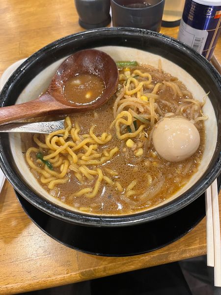 「味噌ラーメン」@味噌ラーメン専門店 日月堂 新所沢店の写真