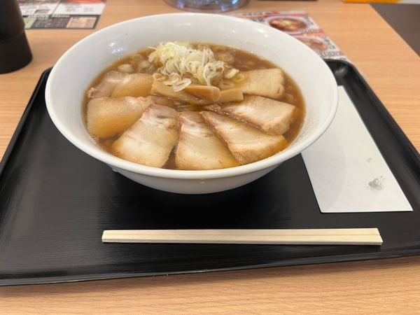 「肉中華そば」@デ・アールの写真