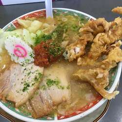 げそ天みそらーめん