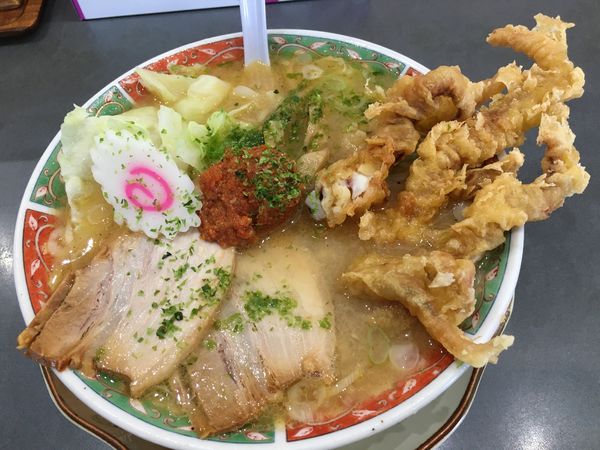 「げそ天みそらーめん」@有頂天の元祖の写真