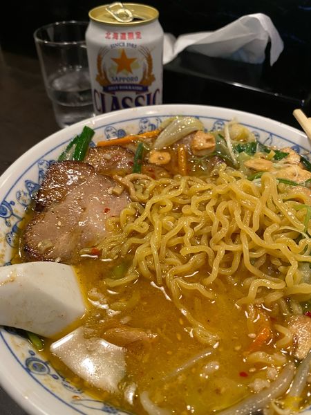 「味噌ラーメン」@けやき すすきの本店の写真