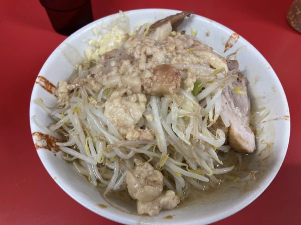 「小（麺半分）」@ラーメン二郎 一橋学園店の写真
