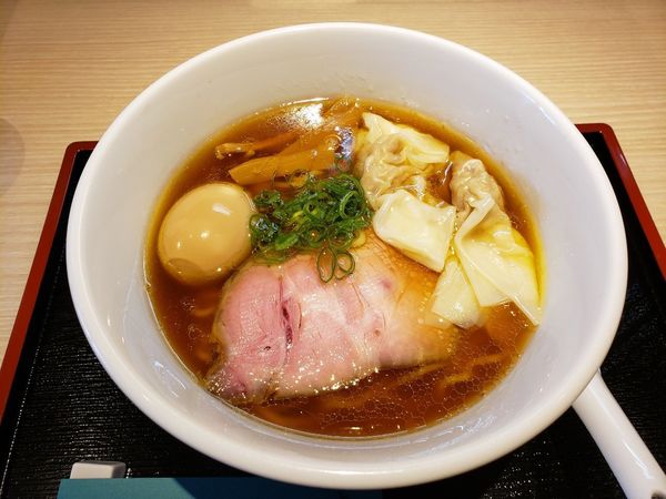 「特製 地鶏醤油中華そば」@中華そば なかはらの写真